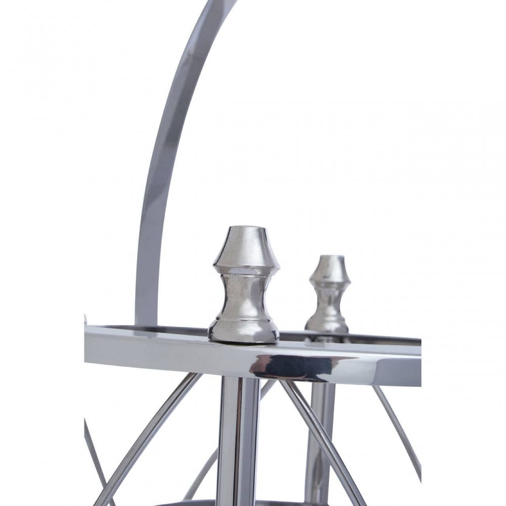 Cruzar Small Silver Lantern