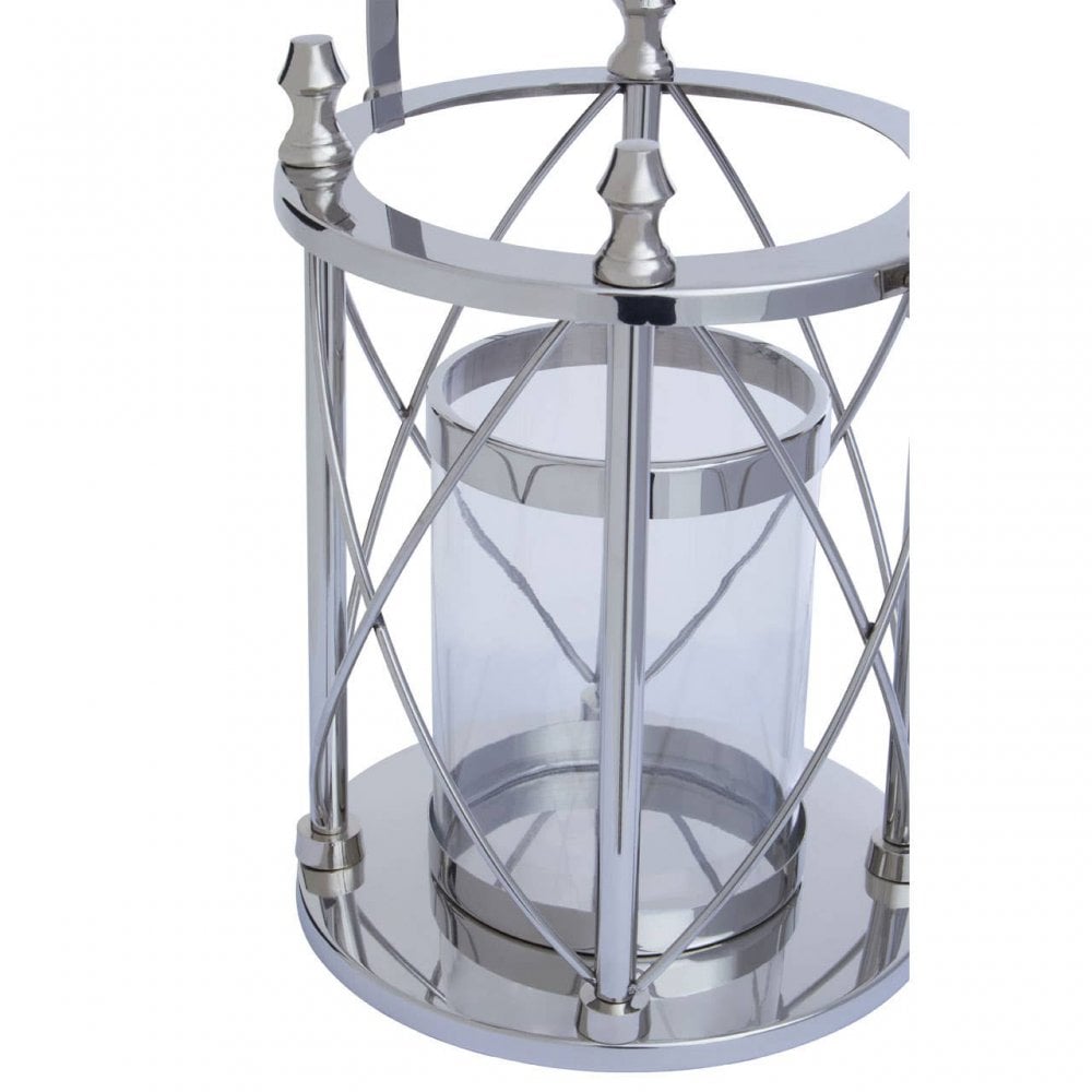 Cruzar Small Silver Lantern