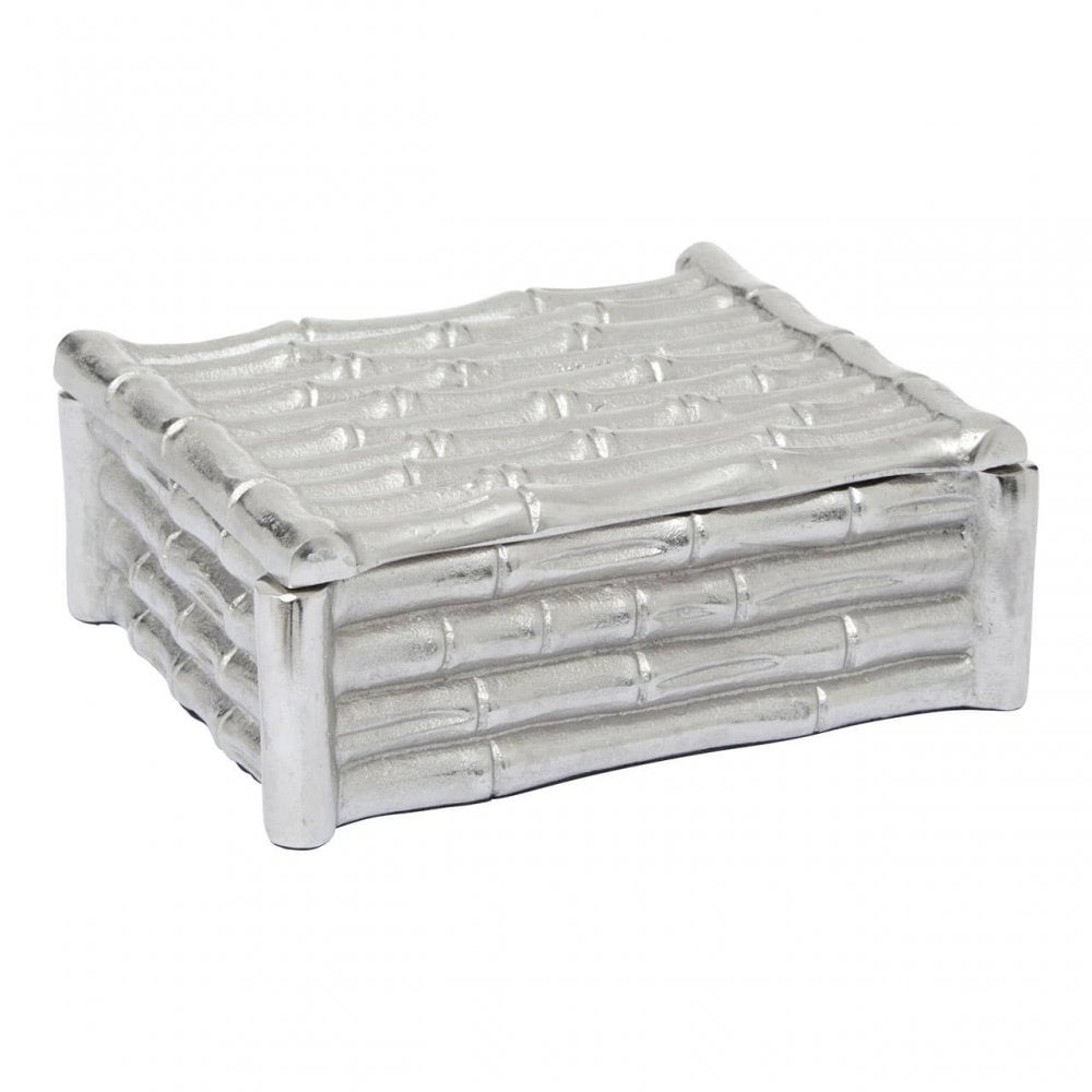 Hiba Small Silver Trinket Box