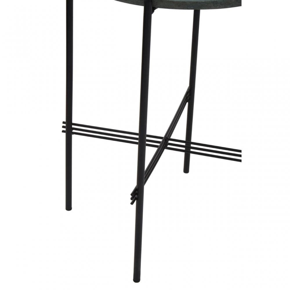 Mandoli Green Side Table