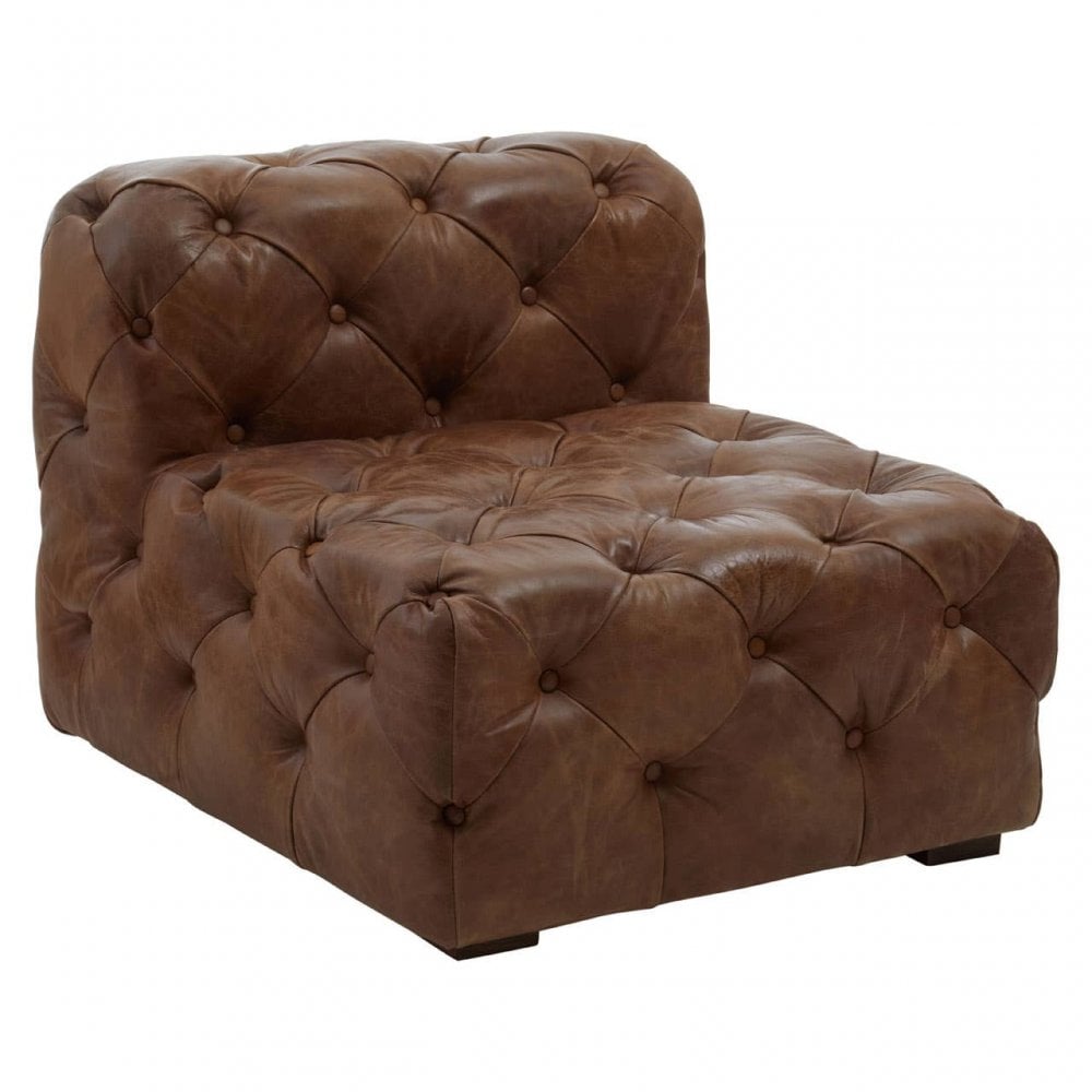 Hoxton Tufted Leather Chair
