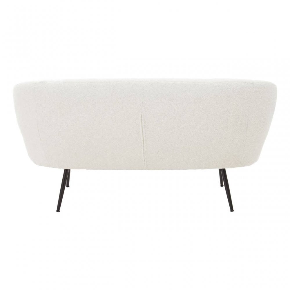 Yazmin Two Seat Sofa With Black Finish Legs