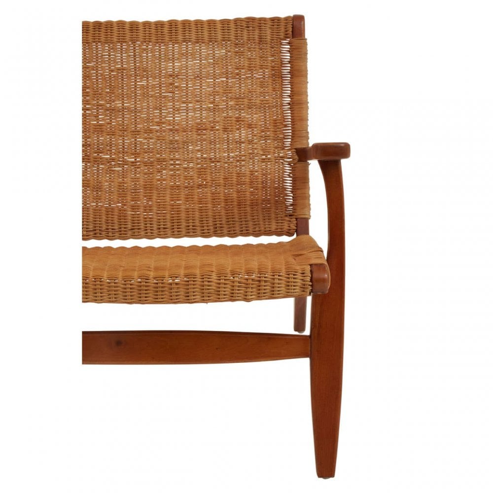 Java Woven Chair In Brown Natural Rattan
