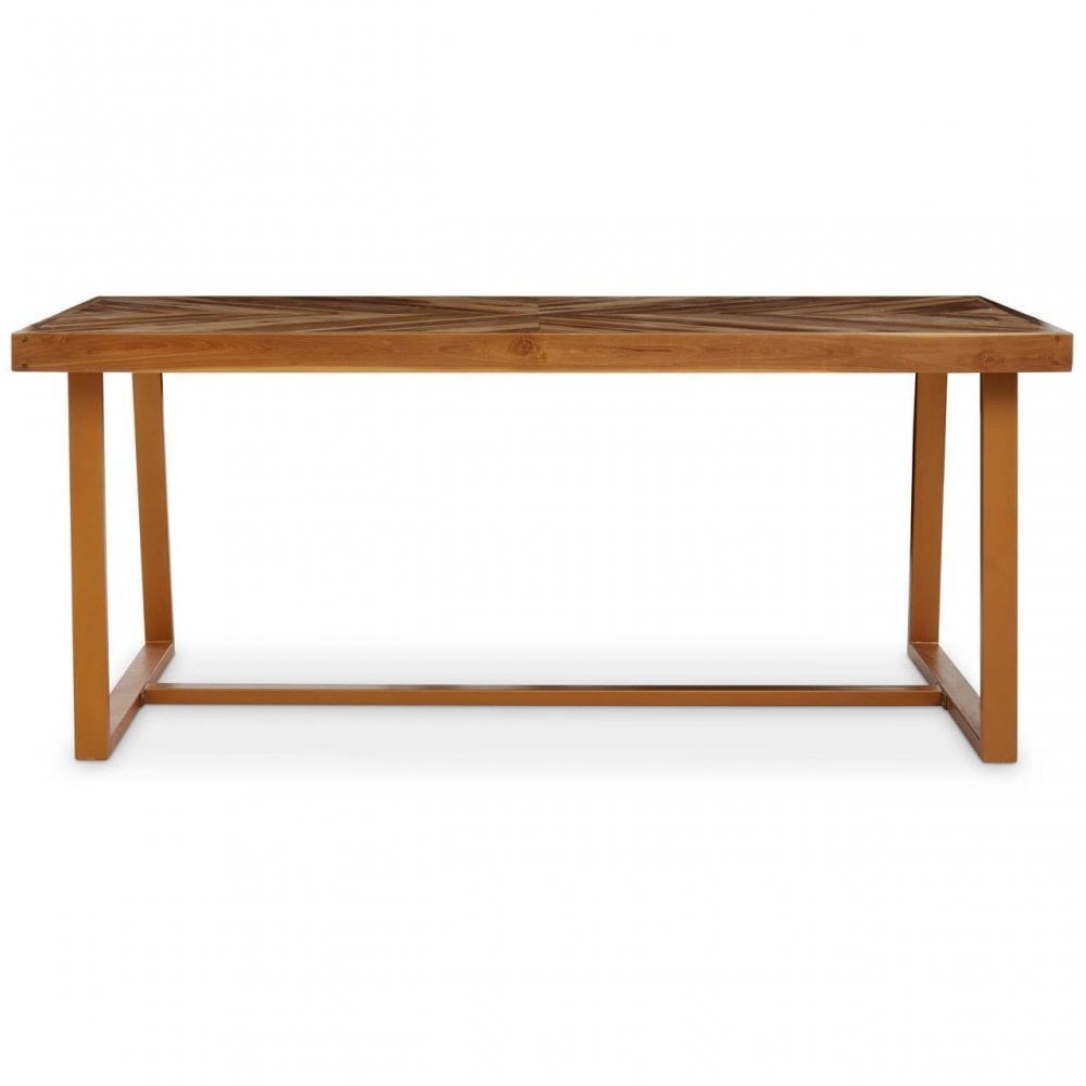 Kendari Natural Teak Wood Dining Table