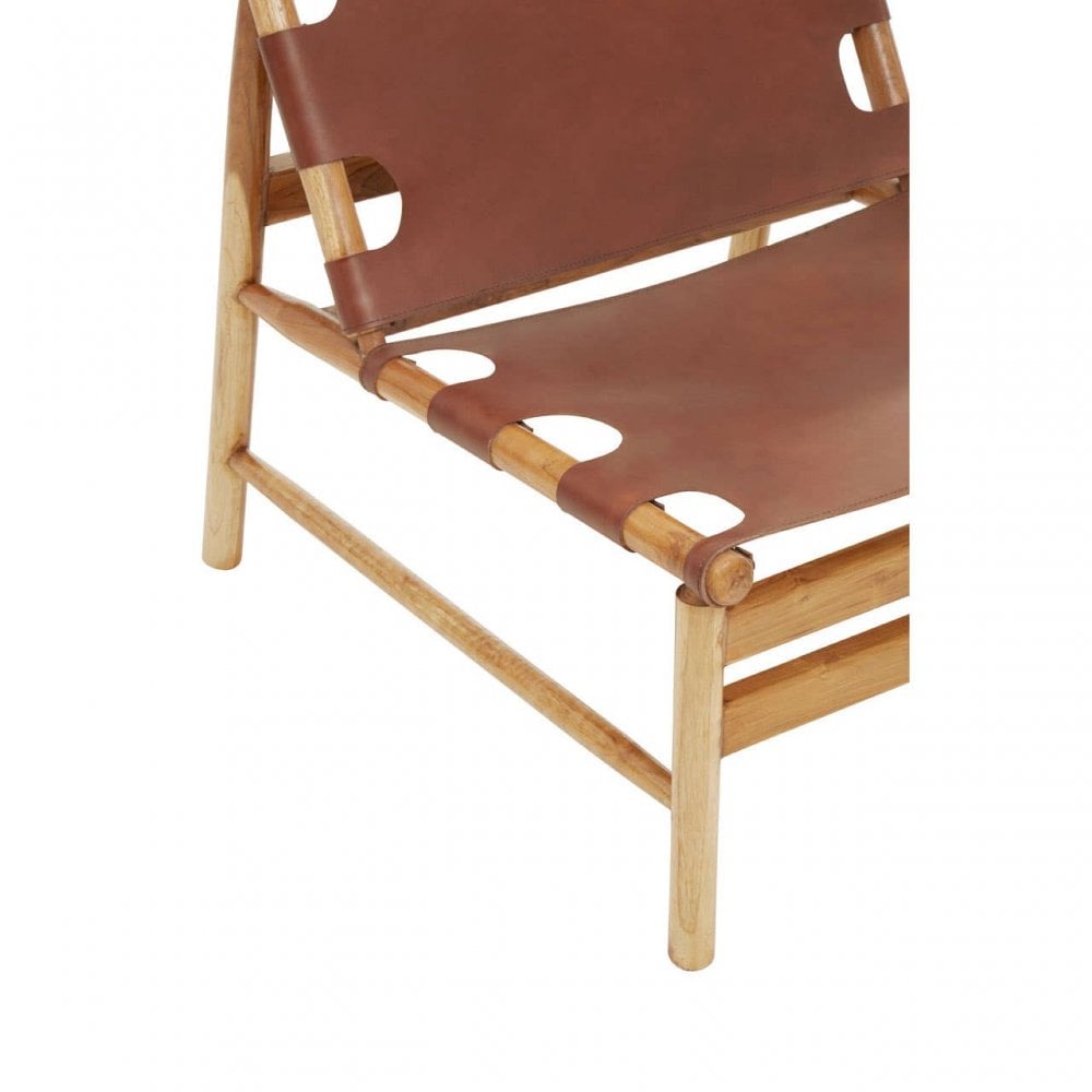 Kendari Antique Leather Chair