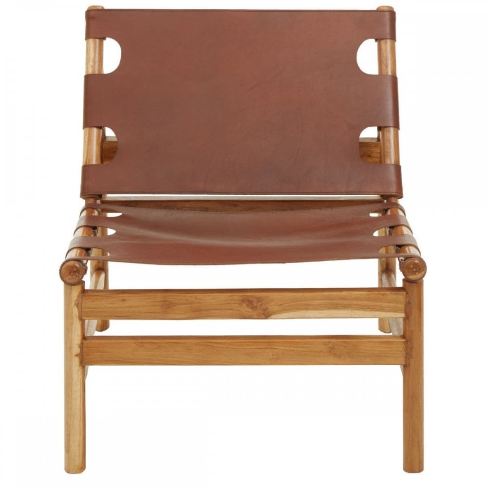 Kendari Antique Leather Chair