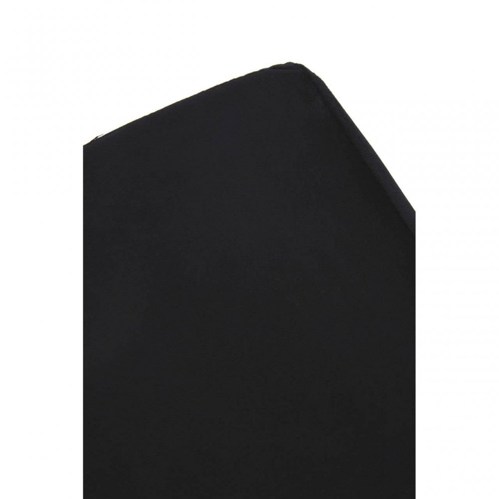 Hagen Black And Silver Square Stool