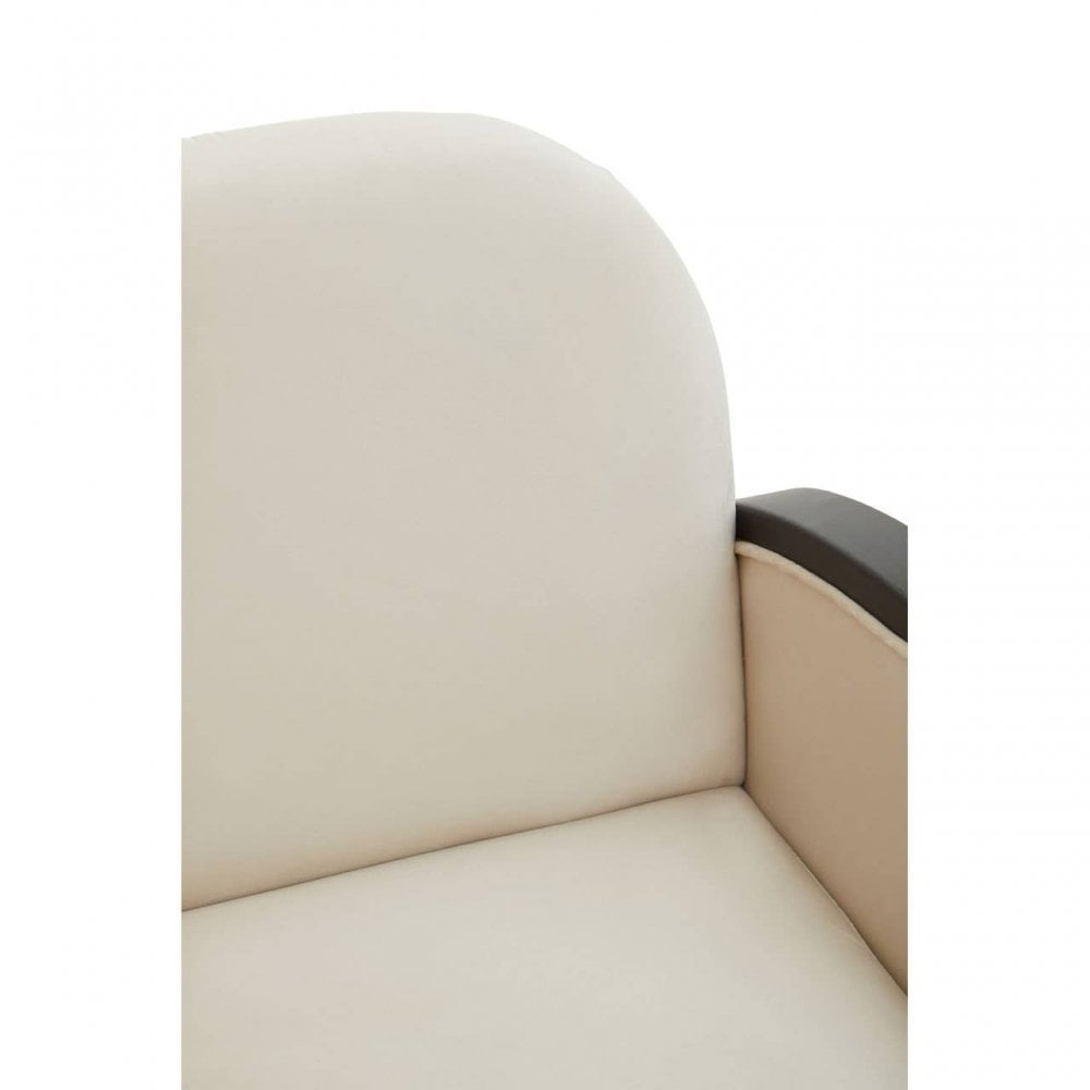 Hala Natural Velvet Armchair