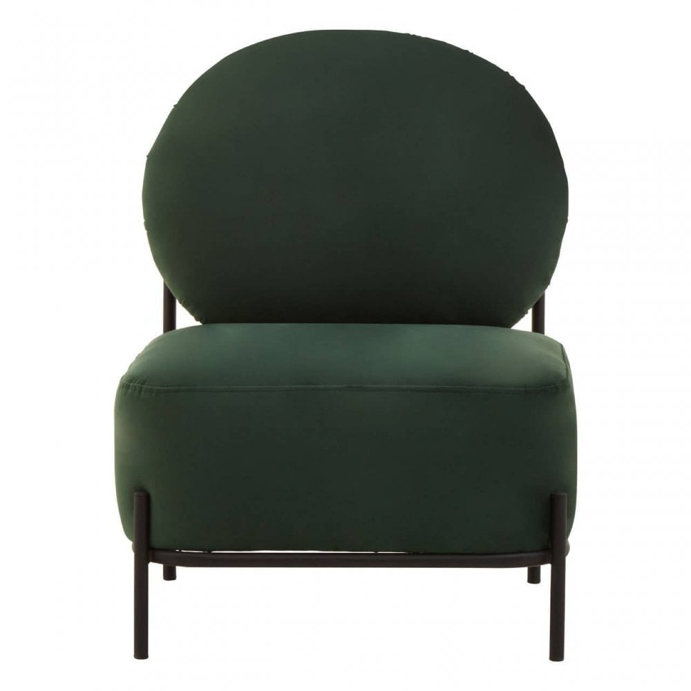 Haya Green Velvet Chair