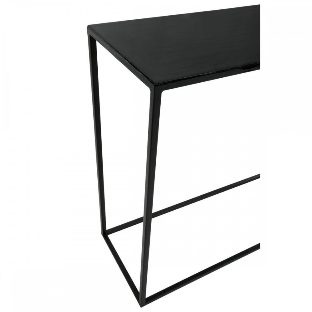 Ramus Black And White Ombre Console Table