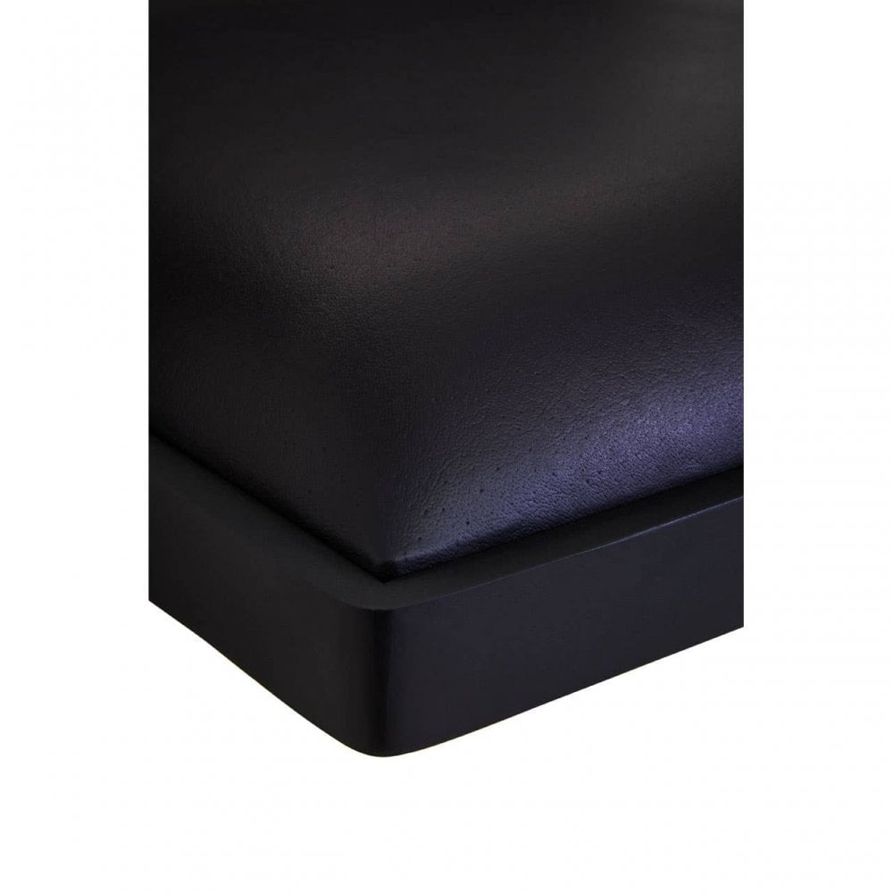 Buffalo Black Leather Armchair