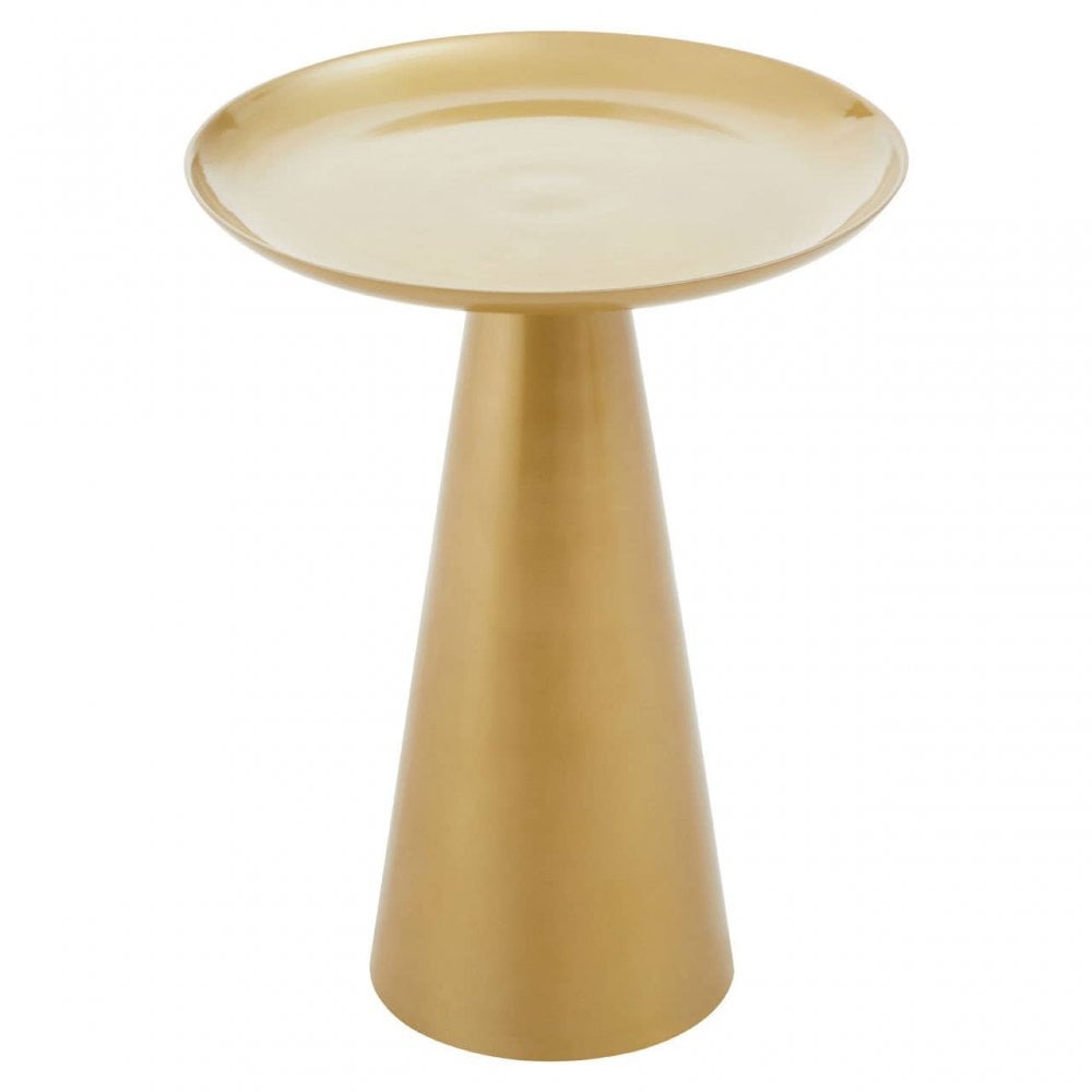Pali Gold Round Side Table