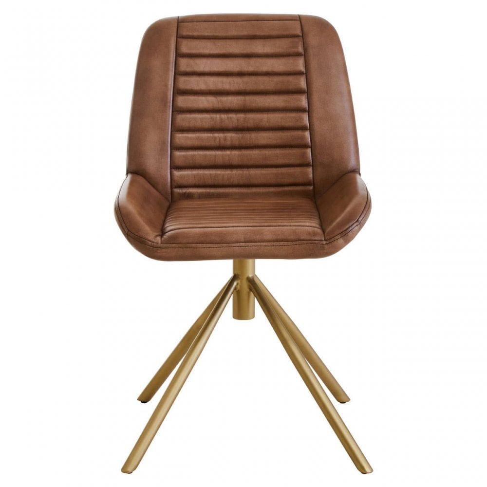 Buffalo Brown Leather Chair