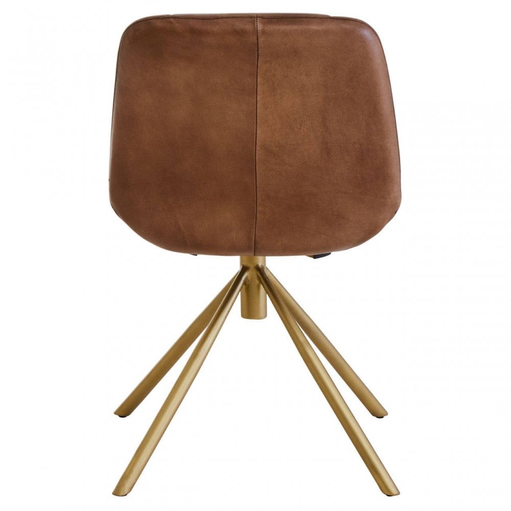 Buffalo Brown Leather Chair
