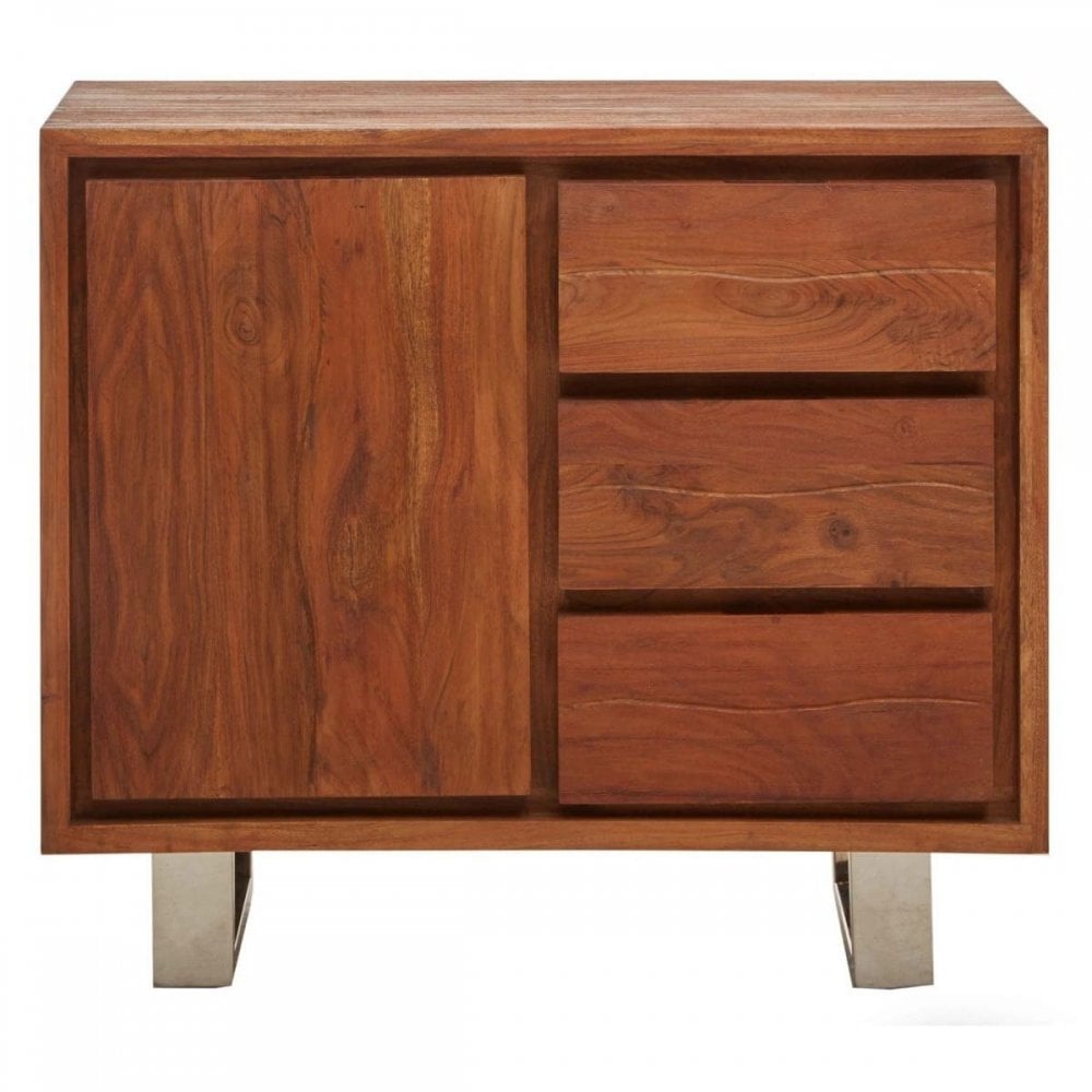 Simla Acacia One Door Sideboard