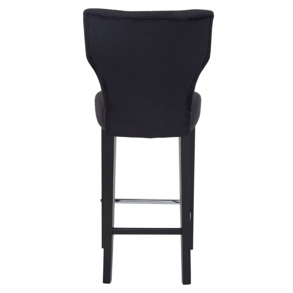 Decatour Black Bar Stool