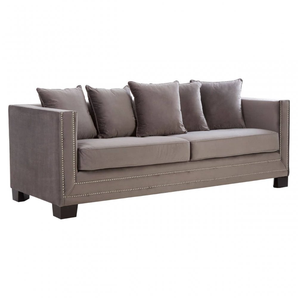 Sofia 3 Seat Viola Greysofa