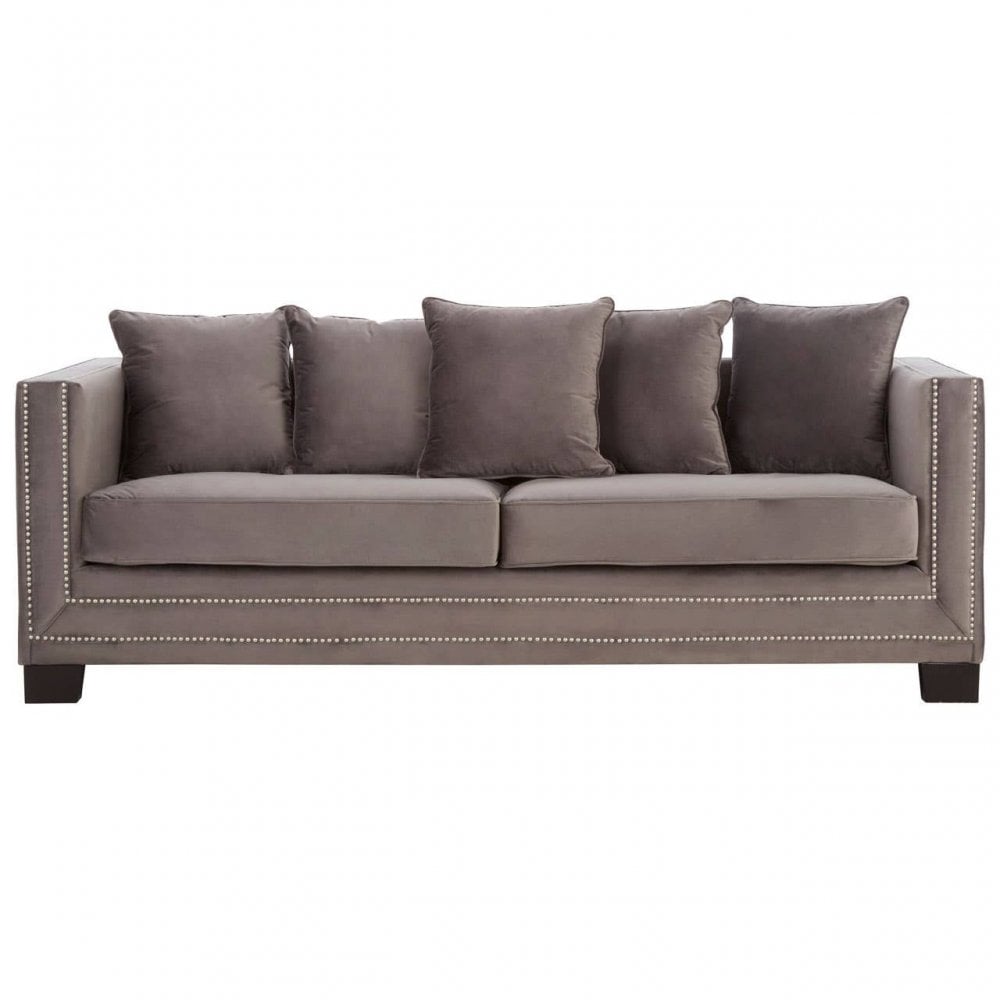 Sofia 3 Seat Viola Greysofa