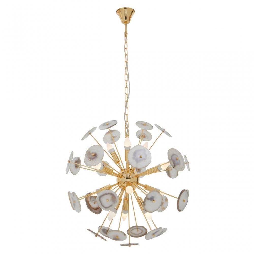 Glamour Twelve Bulb Pendant Light