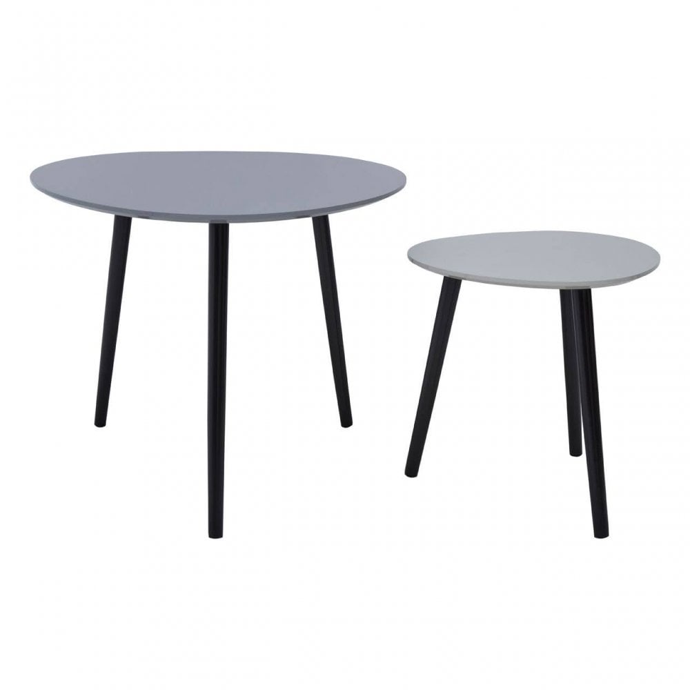 Nostra Set Of 2 Traingular Nesting Tables