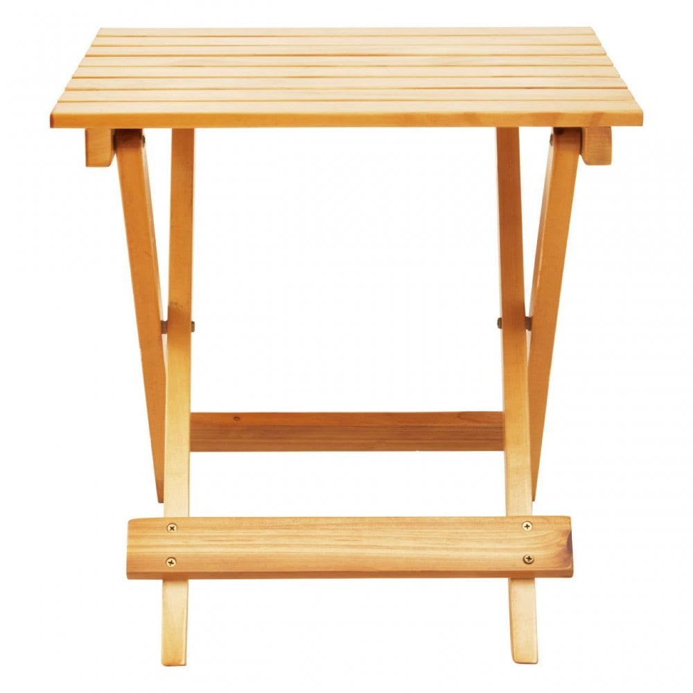 Beauport Natural Finish Folding Table