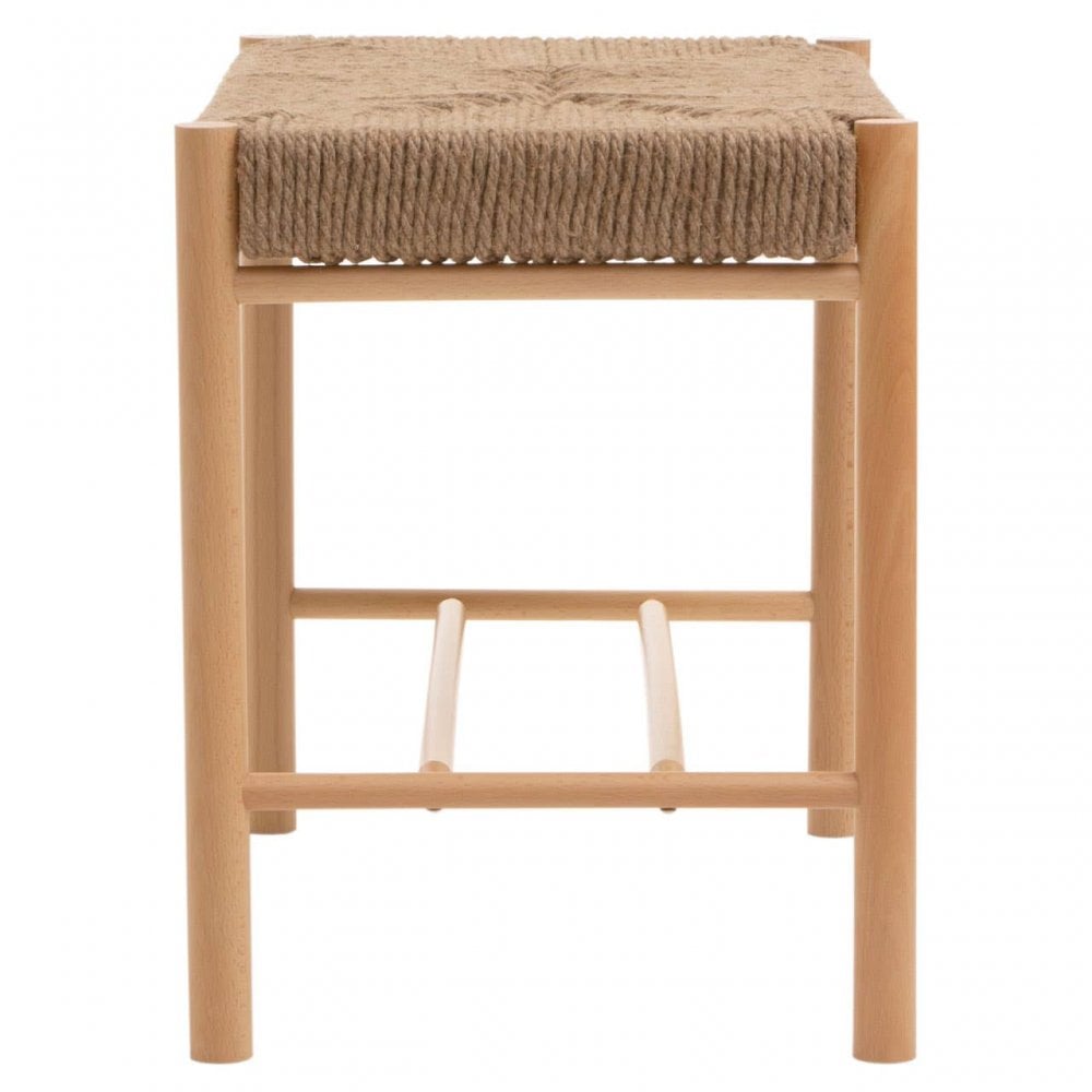Bandar Small Natural Wood Bench