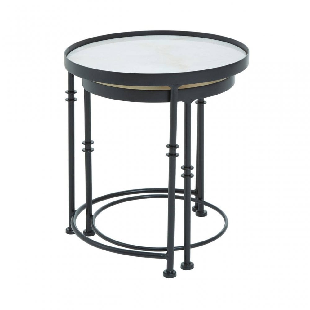 Arcana Set Of 2 Round Side Tables