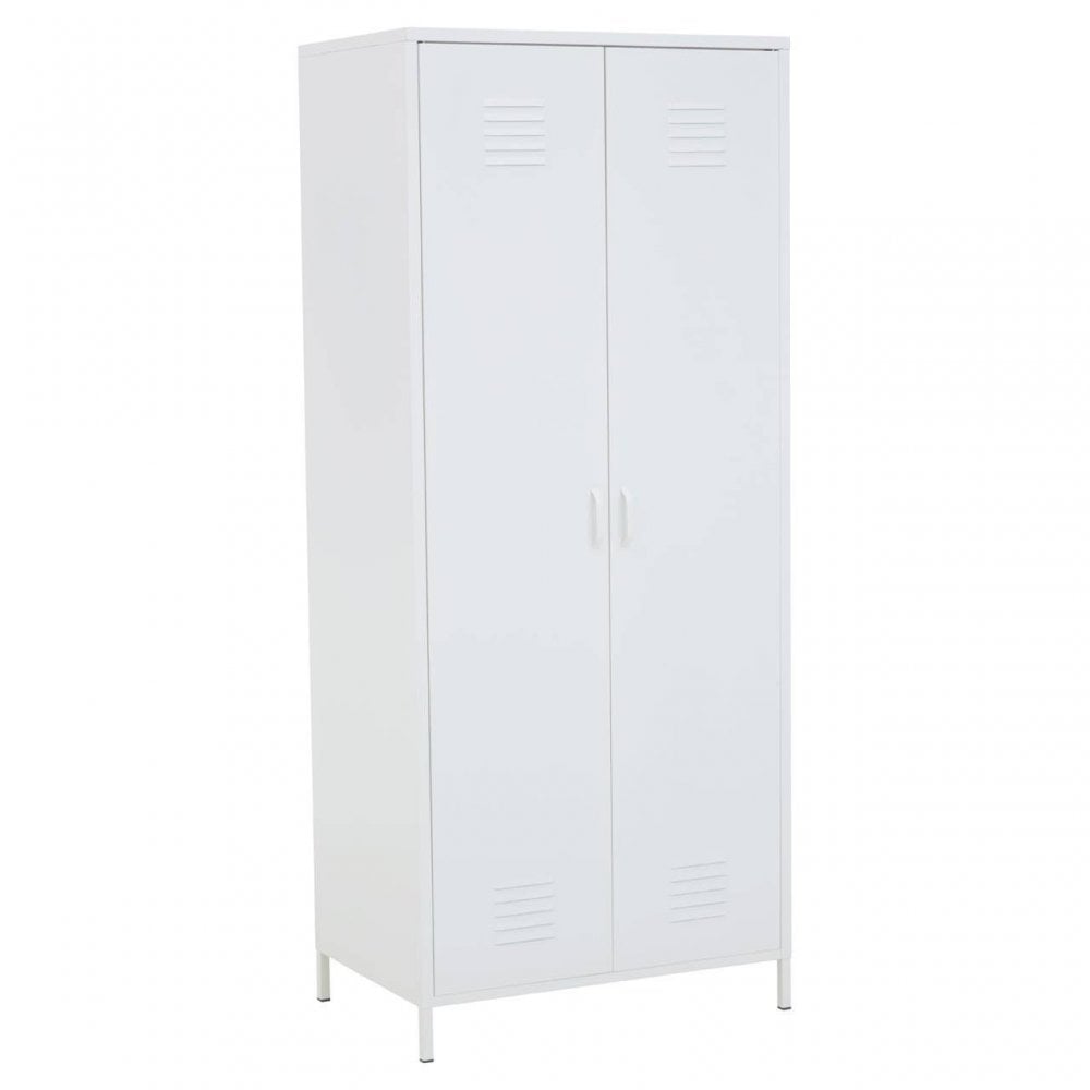Academy Two Door White Wardrobe