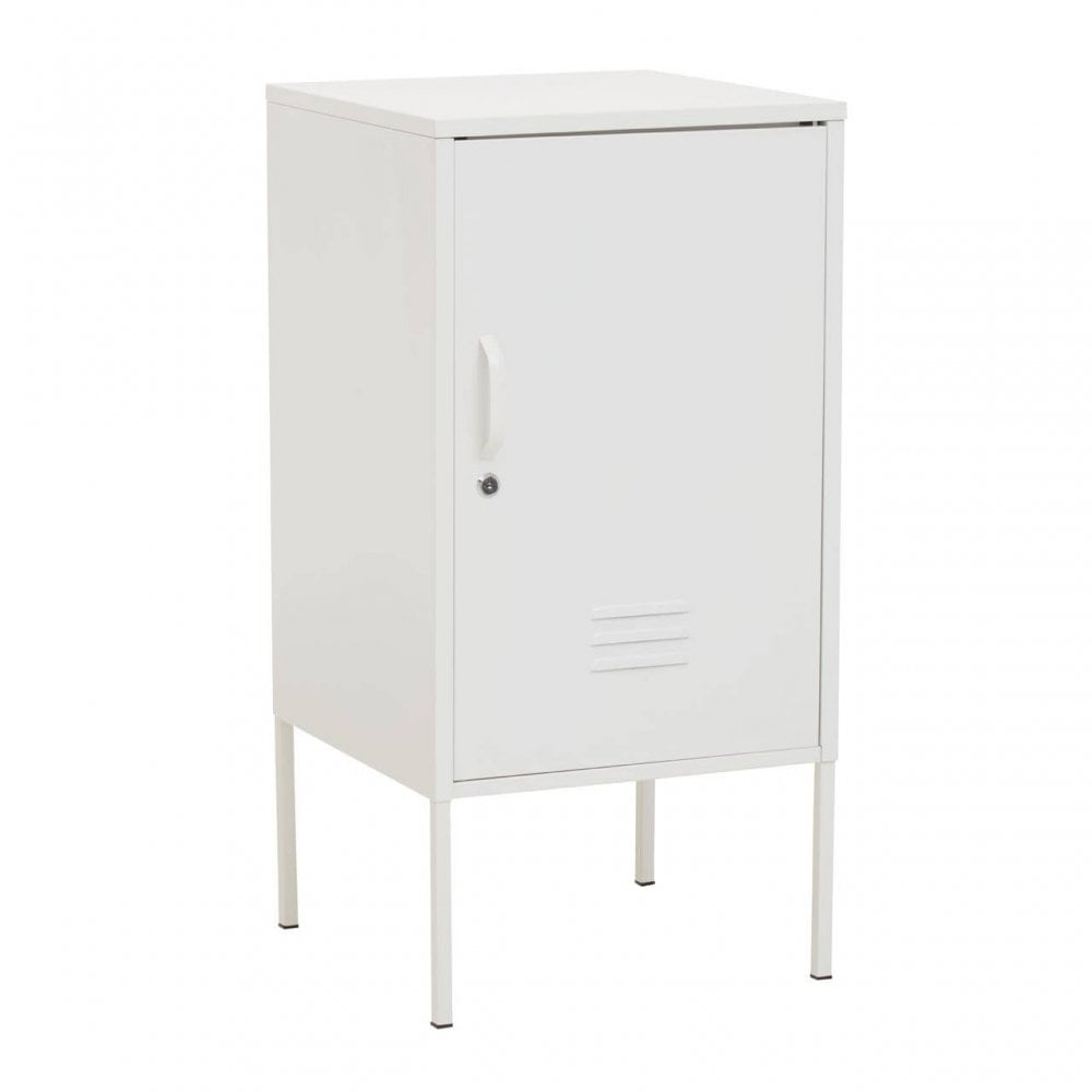 Academy One Door White Cabinet
