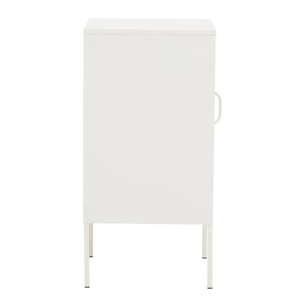 Academy One Door White Cabinet