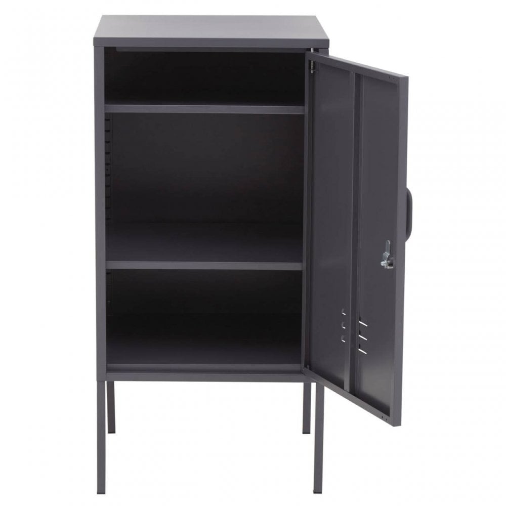 Academy One Door Grey Locker