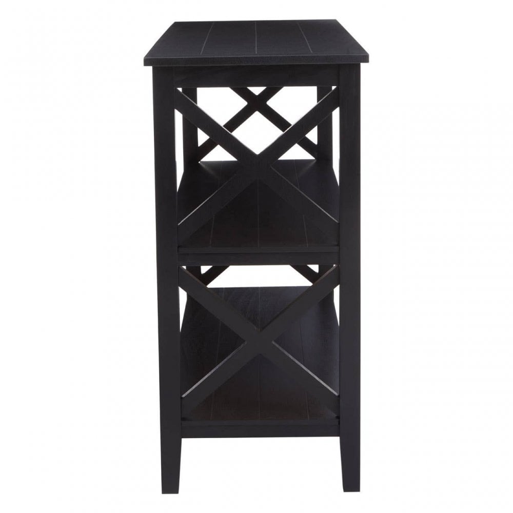 Heritage Black Bookcase