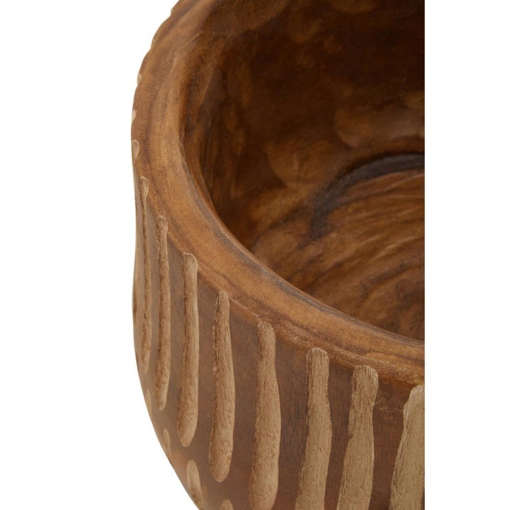 Arlo Large Brown And Natural Planter