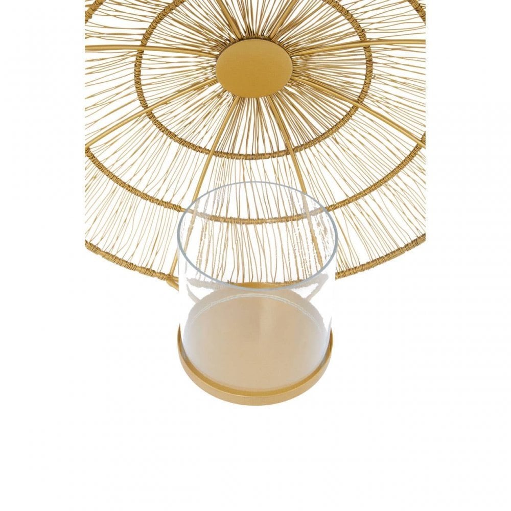 Enzo Gold Wire Wall Sconce