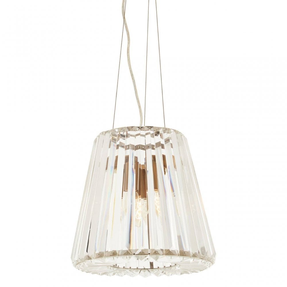Fifty Five South 3 Bulb Bronze Pendant Light