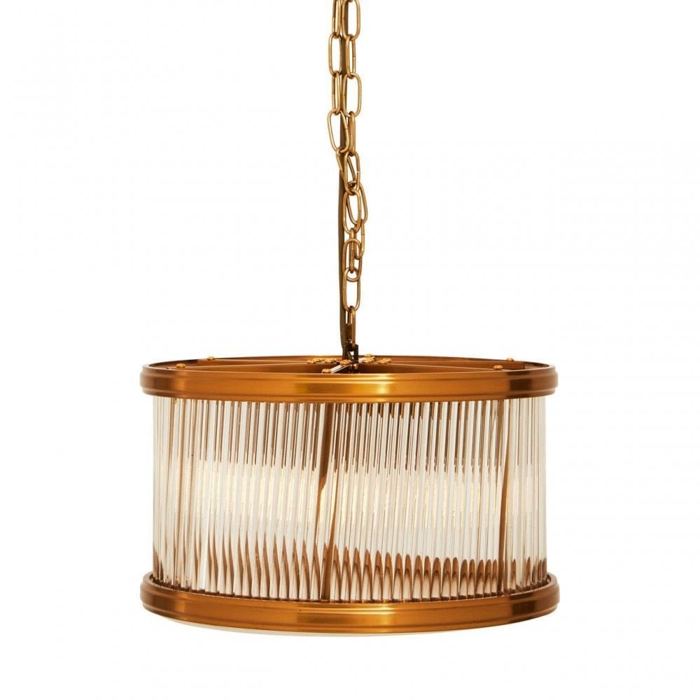 Fifty Five South 5 Bulb Bronze Pendant Light