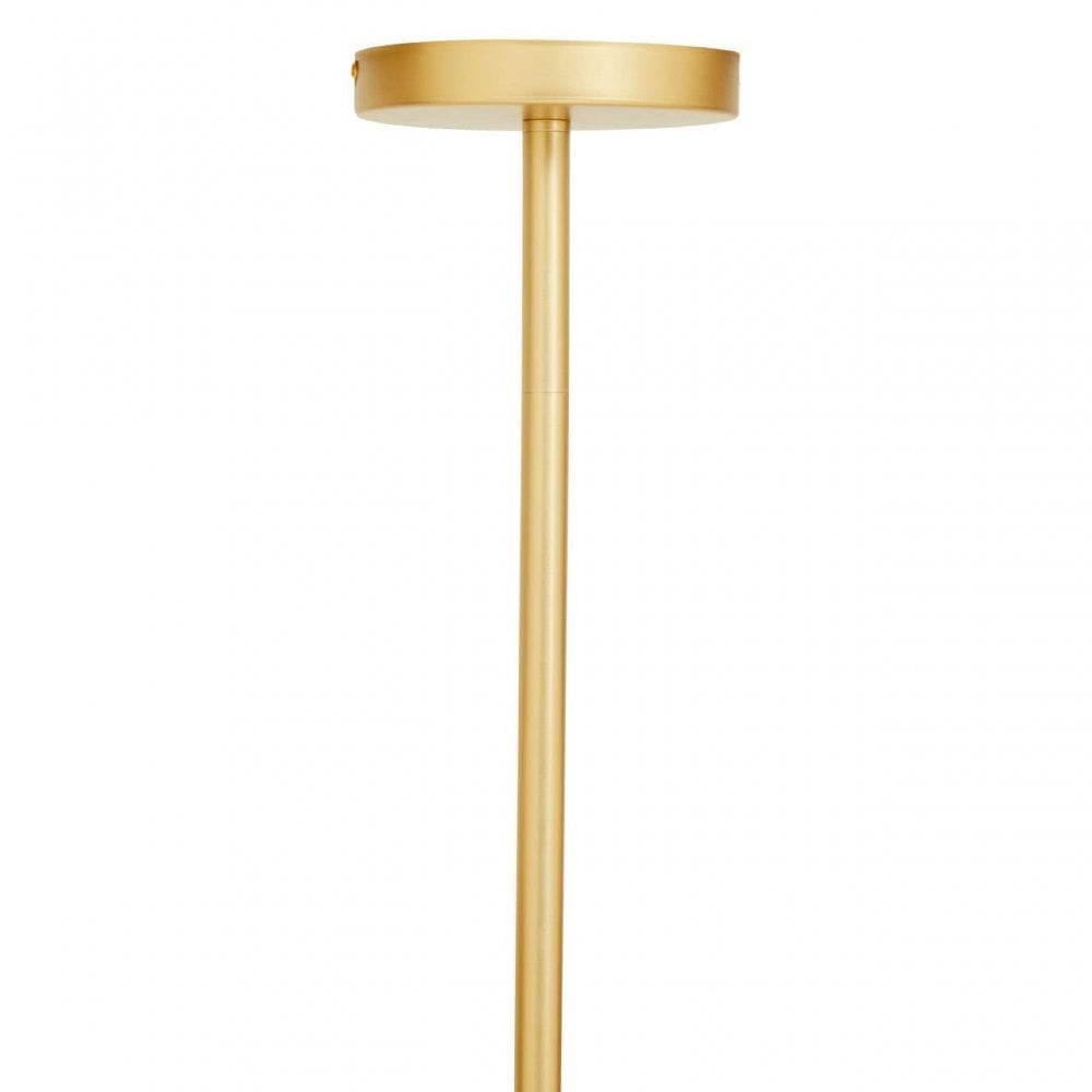 Abira Eight Bulb Gold Finish Pendant Light