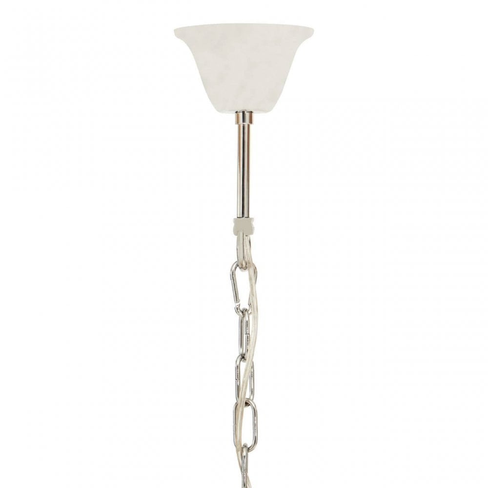 Karlo Smoke Grey Glass And Chrome Finish Light