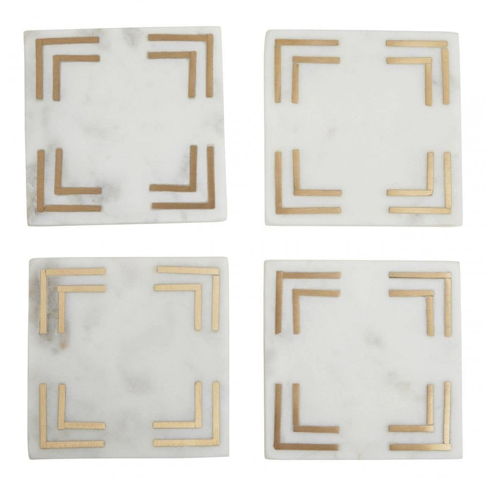 Omari Set Of Four Square Coasters