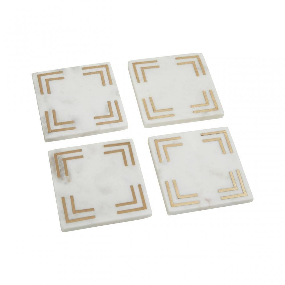 Omari Set Of Four Square Coasters