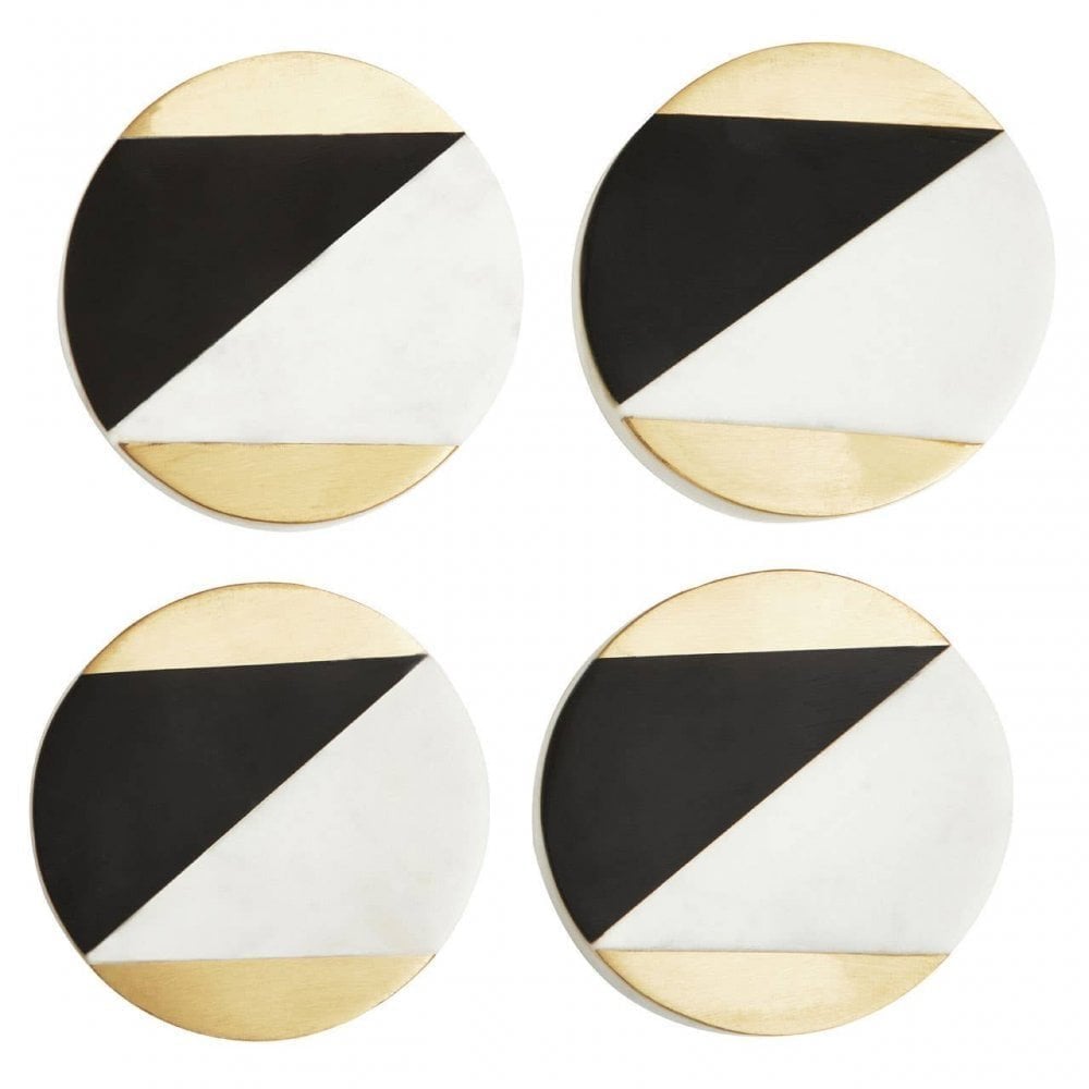 Omari Set Of Four Coasters Marble