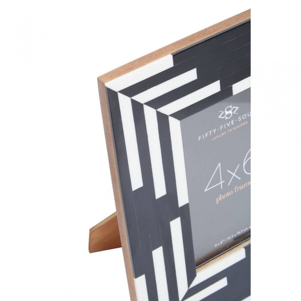 Donato Stripe Photo Frame 4Inx6In