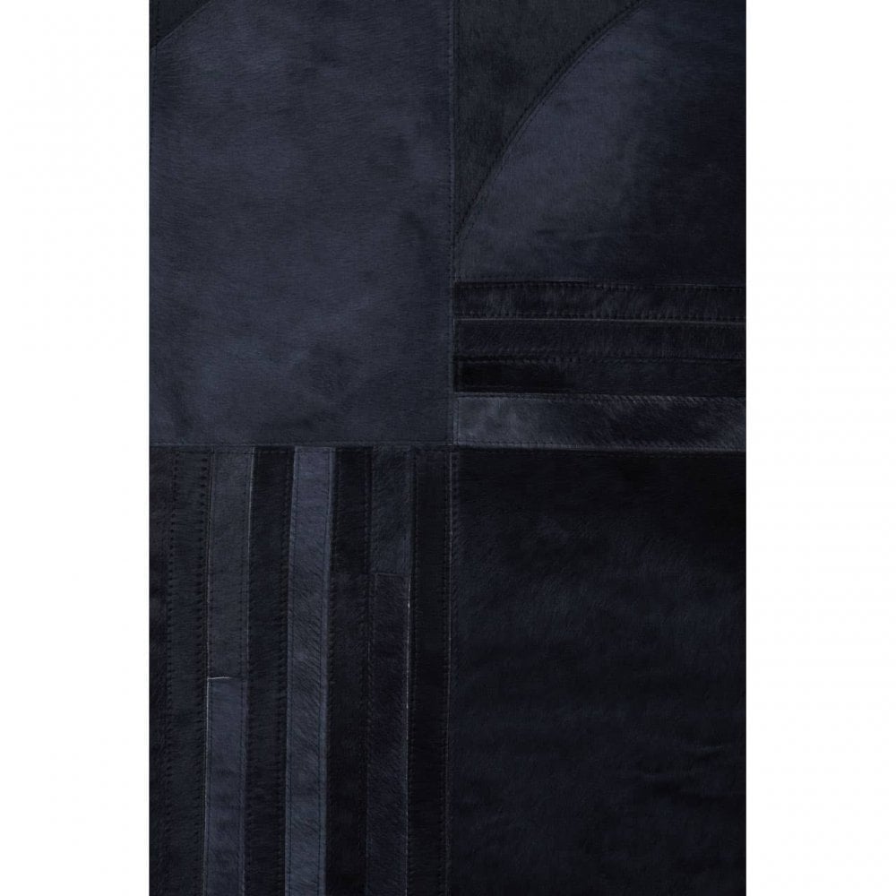 Safira Small Black And Grey Deco Rug