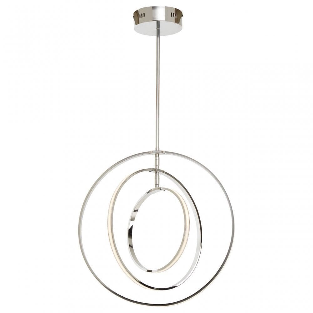 Trieste Three Ring Pendant Light