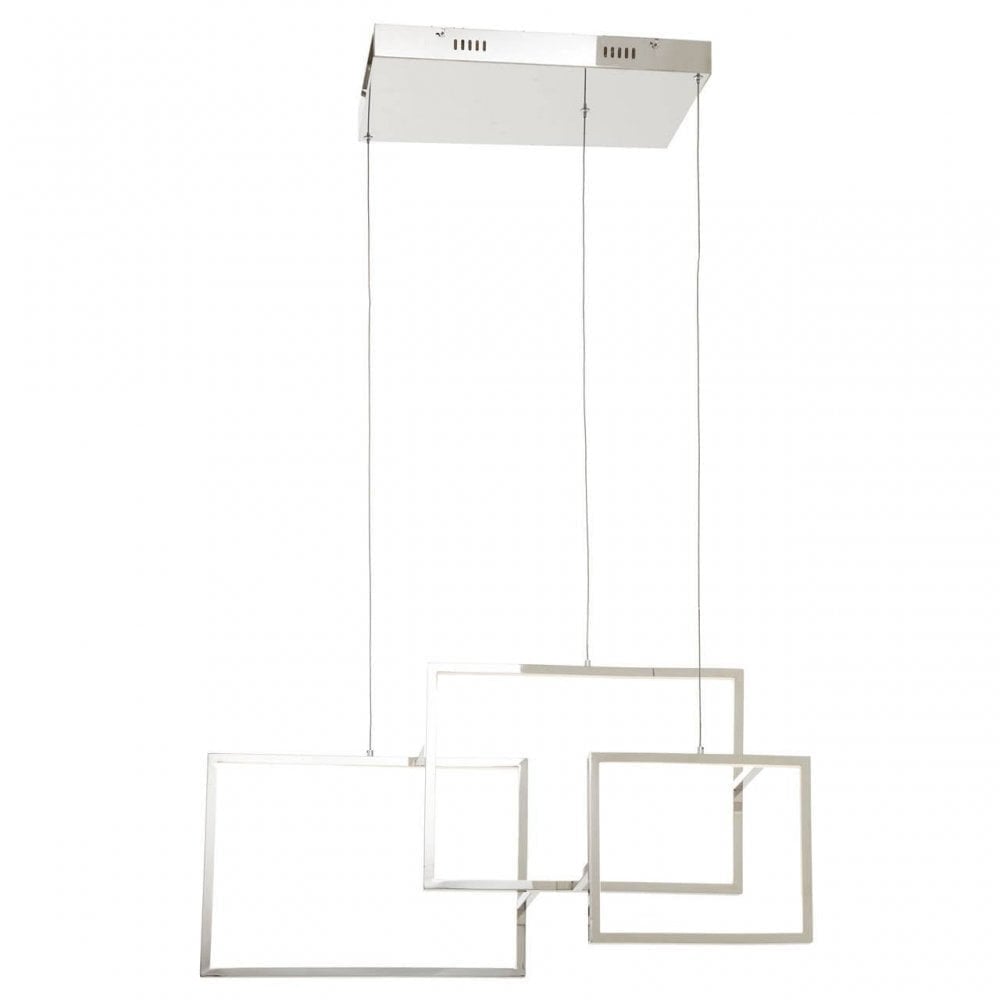 Trieste Three Square Pendant Light