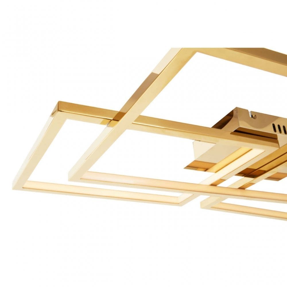 Trieste Four Square Ceiling Light