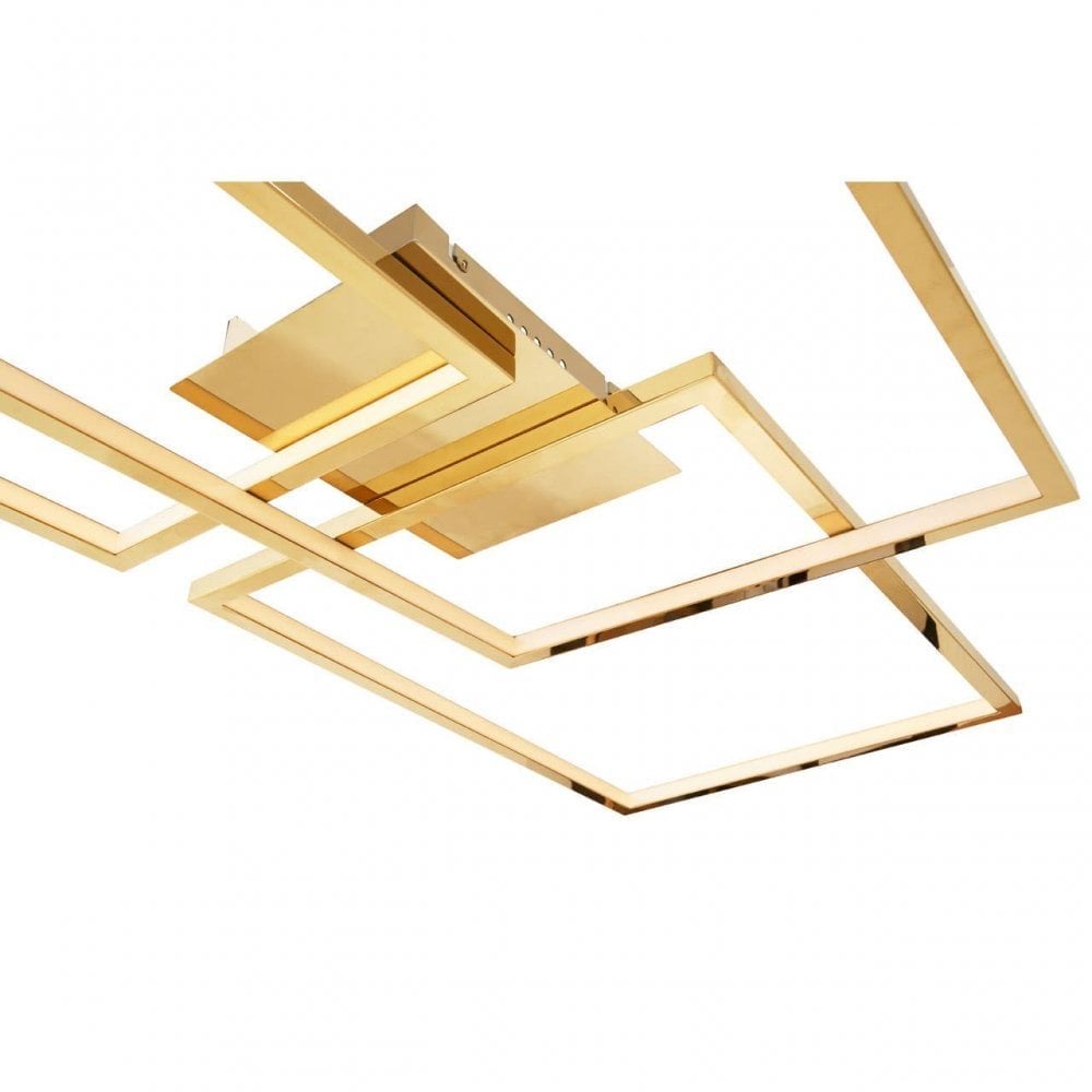 Trieste Four Square Ceiling Light