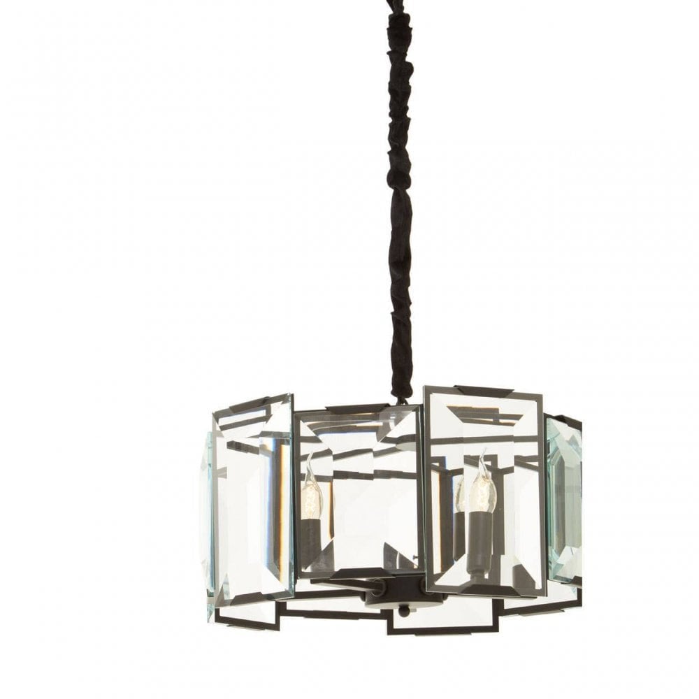 Babylon Black Iron Chandelier