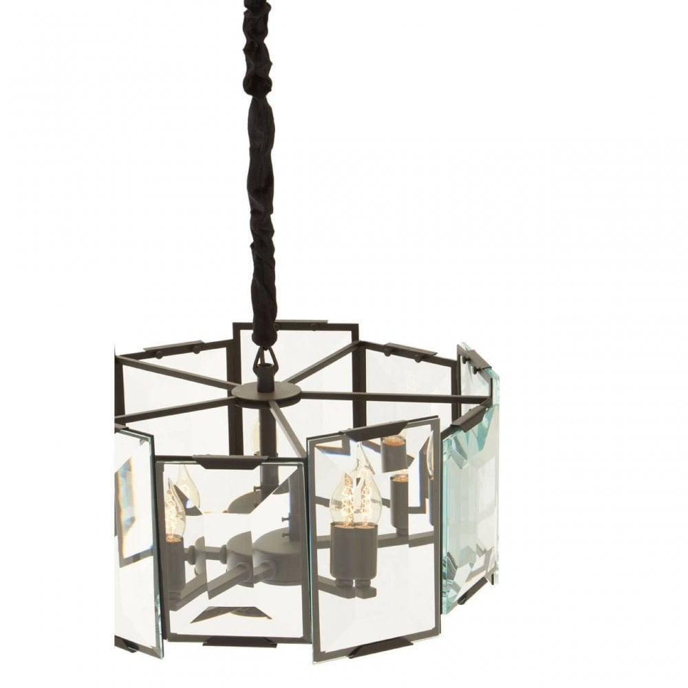 Babylon Black Iron Chandelier