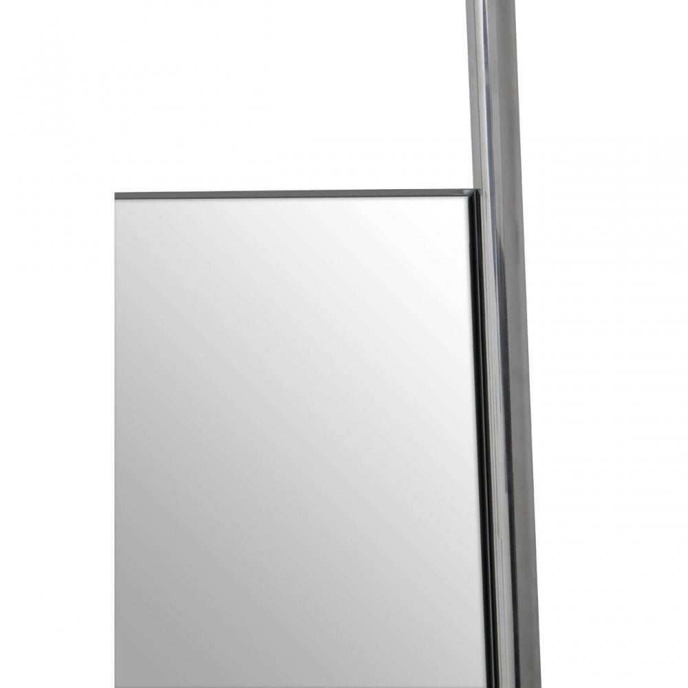 Genoa Silver Frame Standing Floor Mirror